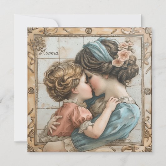 ママの喜びの瞬間：スイートカード シーズンカード (正面)