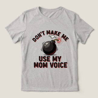ママの声出さないで トライブレンドTシャツ