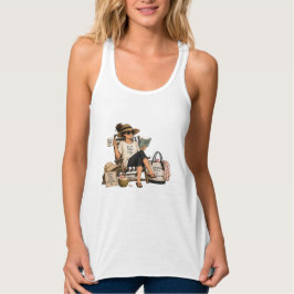 ママの夏休みモードTシャツ タンクトップ