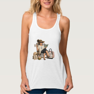 ママの夏休みモードTシャツ タンクトップ