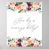 ママの妊娠お腹測定ゲーム サイン (正面)