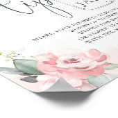 ママの子育てのヒントパーティーサイン ポスター (角)