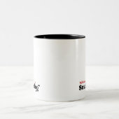 ママの寄り添い ツートーンマグカップ (中央)