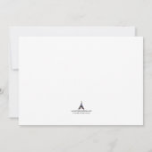 ママの小さなかぼちゃの赤ちゃんシャワー 招待状 (裏面)