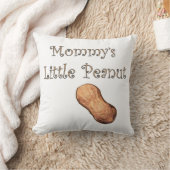 ママの小さなピーナッツ枕 クッション (ブランケット)