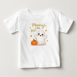 ママの小さなブハロウィン幼児 ベビーTシャツ