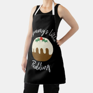 ママの小さなプリンのクリスマス妊娠 エプロン
