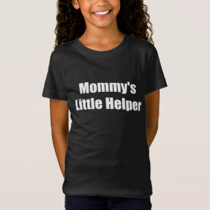 「ママの小さなヘルパー」かわいい幼児の母の日 Tシャツ