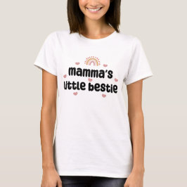 ママの小さなベスティー - ママと赤ちゃんへ Tシャツ