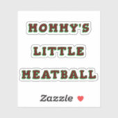 ママの小さなミートボールイタリアンおもしろい シール (シート)