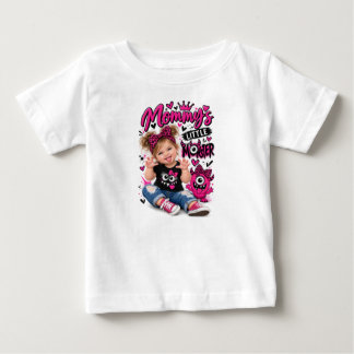 ママの小さなモンスター - かわいい&生意気 ベビーTシャツ