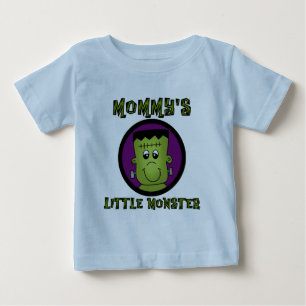 ママの小さなモンスターTシャツとギフト ベビーTシャツ