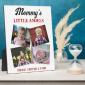 ママの小さな天使 |写真のギフト フォトプラーク (側面)