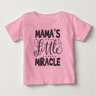 ママの小さな奇跡 ベビーTシャツ