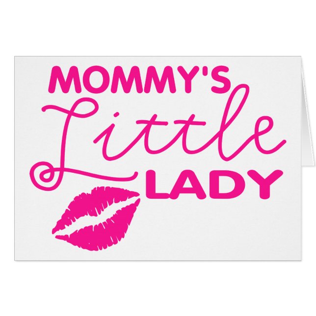 ママの小さな女性 (正面横)