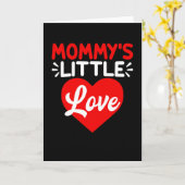 ママの小さな愛 | バレンタインデーの贈り物 カード (黄色い花)