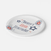 ママの小さな爆竹 ペーパープレート (アングル)