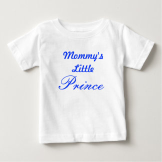 ママの小さな王子 ベビーTシャツ