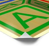 ママの小さな男の遊び場光沢のあるポスター ポスター (コーナー)