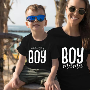 ママの少年ママの息子マッチング トライブレンドTシャツ
