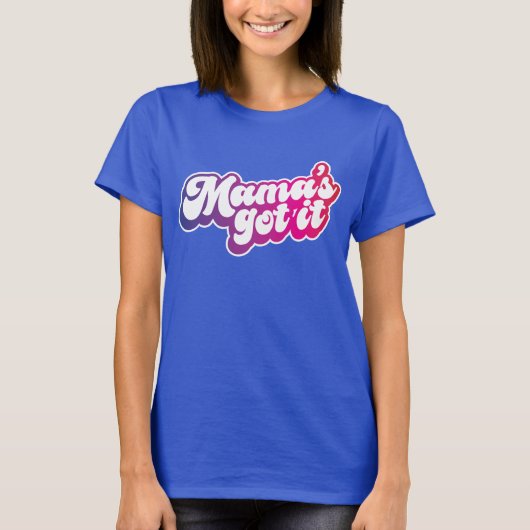 ママの得IT Tシャツ (正面)