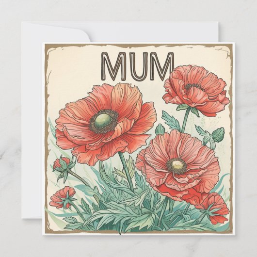 ママの恵み：優しい瞬間 シーズンカード (正面)