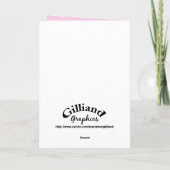 ママの愛の美しさ カード (裏面)