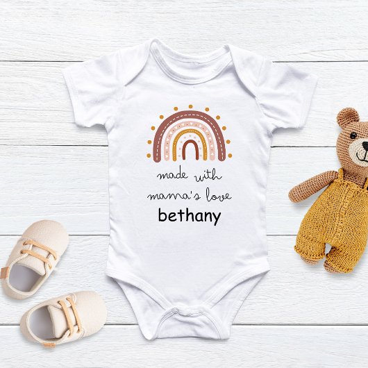 ママの愛情たっぷり - かわいい ベビーボディスーツ