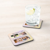 ママの愛 - パステル4 フォトトリビュート コースター (右側)