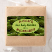 ママの手作りピクルキャニングステッカー ラベル (インサイチュ)