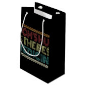 ママの抱きしめは医療最高の引用文|抱き枕 スモールペーパーバッグ (裏面アングル)