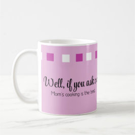 ママの料理:グルメガールお気に入りの コーヒーマグカップ