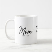 ママの新しいママへのギフト コーヒーマグカップ (左)