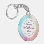 ママの日が大好き |キーチェーン キーホルダー (正面左)