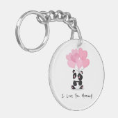 ママの日が大好き | キーホルダー (正面左)