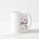 ママの日が大好き | コーヒーマグ コーヒーマグカップ (正面右)