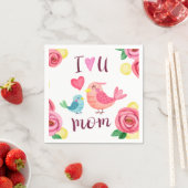 ママの日が大好き |ナプキン スタンダードカクテルナプキン (インサイチュ)