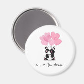 ママの日が大好き |マグネット マグネット (正面/裏面)