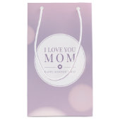 ママの日が大好き |抱き枕 スモールペーパーバッグ (裏面)