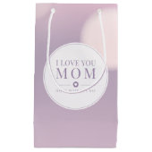 ママの日が大好き |抱き枕 スモールペーパーバッグ (正面)