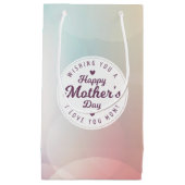 ママの日が大好き |抱き枕 スモールペーパーバッグ (正面)