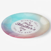 ママの日が大好き |紙プレート ペーパープレート (アングル)