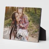 ママの日のプレゼント全写真マムスクリプト フォトプラーク (側面)