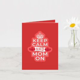 ママの日はママを大切に カード