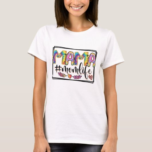 ママの日常 - 母の日 Tシャツ (正面)