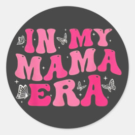 ママの時代に My Mom Era ,My Extra Mom トレンディーに私の ラウンドシール