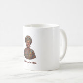 ママの時代 - アフリカの女王の遺産トートバッグ コーヒーマグカップ (正面右)