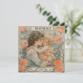 ママの暖かさ：愛するノート シーズンカード (スタンド正面)