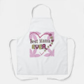 ママの最高のエプロンかわいいママのデイギフトアイディア。 エプロン (正面)