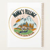 ママの村:愛が育つところ プランナー手帳 (裏面)